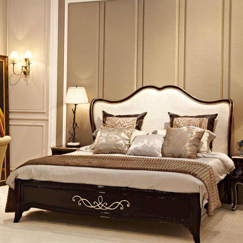 美式床新古典床后现代实木高档实木床欧式床
