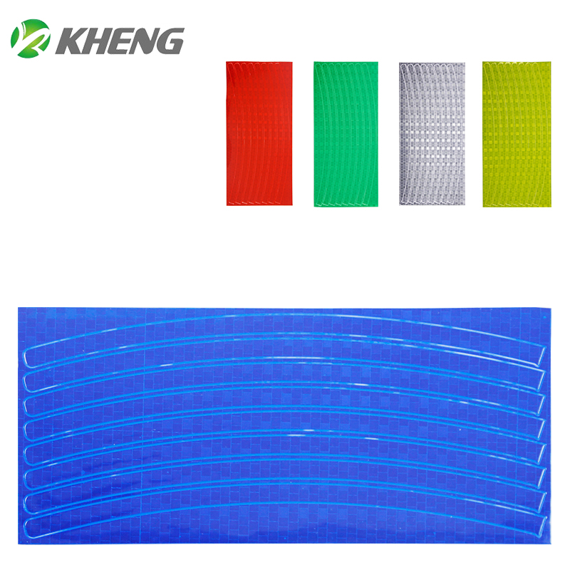 单车公路车圈装备贴纸死飞自行车自行车贴纸山地车配件车架反光贴